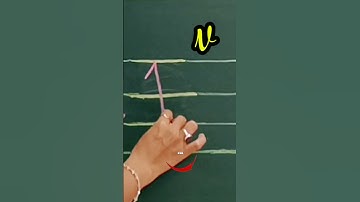 Cursive Writing Capital Alphabet  | How to write cursive capital alphabets in four line book #shorts