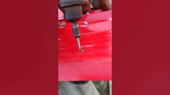 Self tapping Screw on roof | colour sheet fitting |
