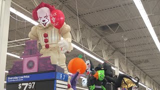 Full Halloween 2026 Inflatables fully displayed at Walmart  Update