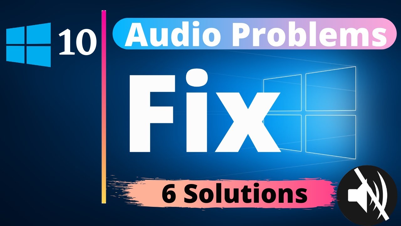 Sound not working windows 10 YouTube