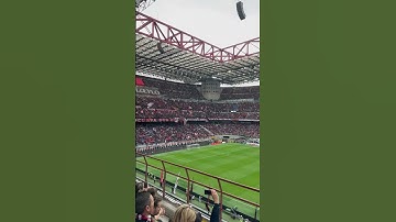 Thumbnail of MAGICAL! Sarà perché ti amo - 72,000 Milanese fans singing ! #football #milan #saraperchetiamo