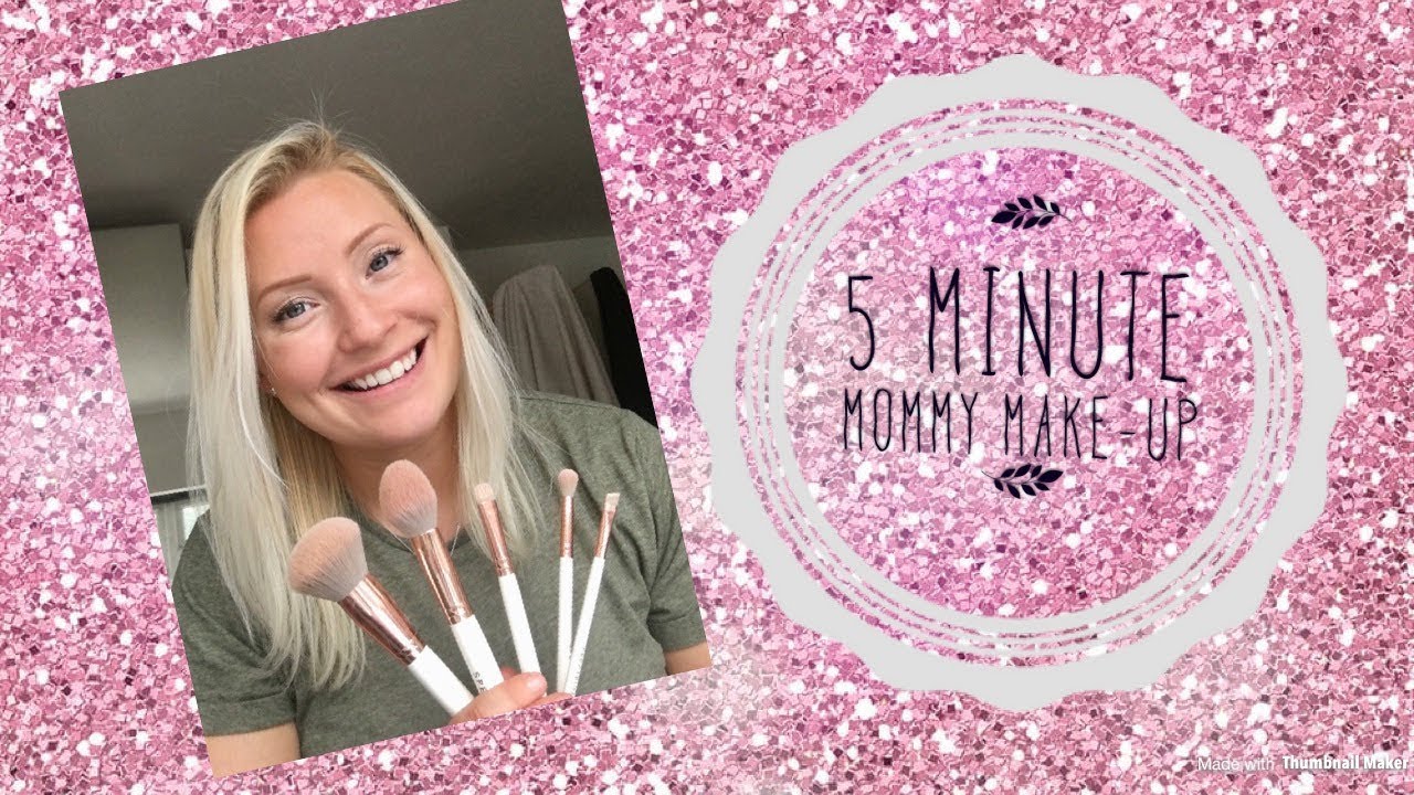 5 MINUTE MOMMY MAKE UP | GET READY WITH ME - YouTube