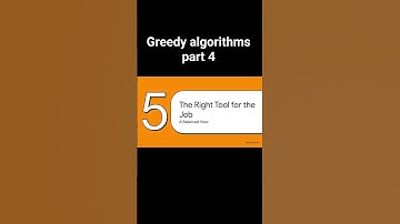 the explanation of greedy algorithms Part 4 #education #logistics #supplychain #greedyalgorithm