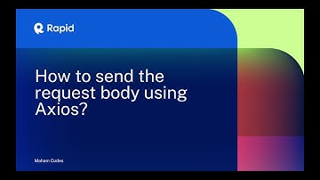 How to send the request body using Axios?