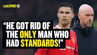 Man United Fan BLASTS Ten Hag For DESTROYING The Club's Standards When He SOLD Ronaldo 😳 | talkSPORT