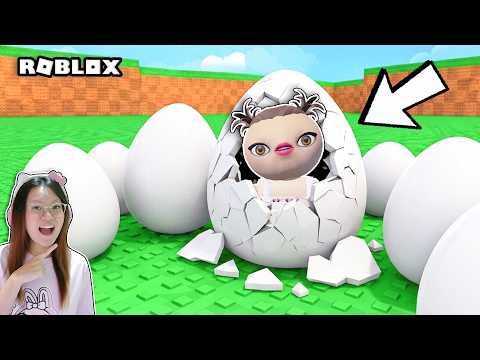 Pretending to Be an Egg ?!! [Roblox Indonesia]