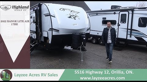 2022 Highland Ridge Open Range Lite Air 17BH - Layzee Acres RV Sales