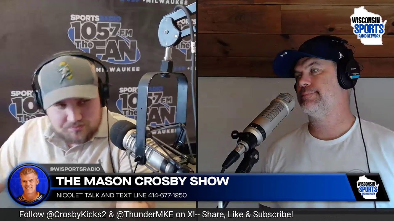 01-15-26 The Mason Crosby Show: How Harbaugh Affects MLF. Ashley Washburn 1220, Tim Allen 120