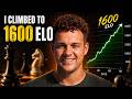 My SECRET To Getting 1600 Elo In Chess (e26 1222 elo)