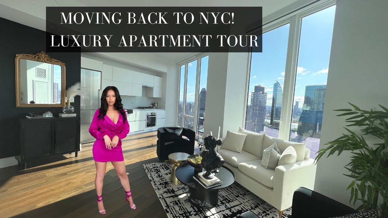 MOVING TO NYC 2022 | LUXURY APARTMENT TOUR, MAKEOVER & STORAGE HACKS ...