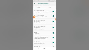 TrustCor RootCert CA2 Mode Enable on Android Phone
