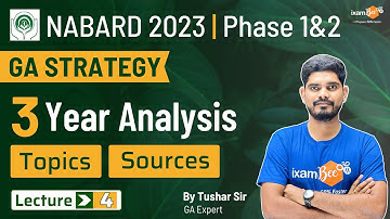 NABARD 2023  || What to Cover in GA from Last three Months || By Tushar Sir