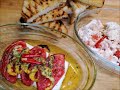 Греческая кухня 🇬🇷 Псити фета (запечёная фета с помидорами)