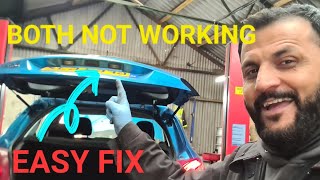 how to replace registration lamp on Peugeot 208 4K