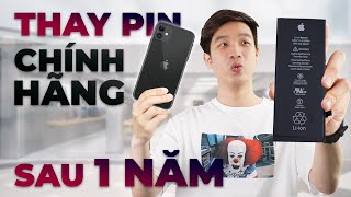 Thay pin iPhone CHÍNH HÃNG APPLE mất 2 triệu - Dùng 10 tháng tụt như tụt quần! Lý do vì đâu?