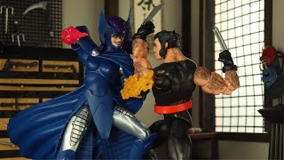 MARVEL LEGENDS WOLVERINE VS LADY MANDARIN REVIEW | WOLVERINE 50TH ANNIVERSARY SERIES