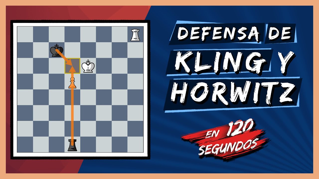 [Finales de Ajedrez en 2 minutos] - Defensa de Kling y Horwitz en 120 segundos 🕐