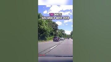 Dangerous tailgating never ends for bad drivers caught on dash cam  #shorts #short #viral