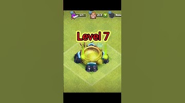 Spell Factory Level 1 to Max | Clash Of Clans | #shorts #viral #coc