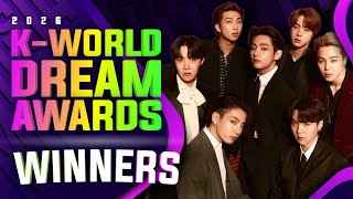 Daftar Pemenang 2026 K-World Dream Awards