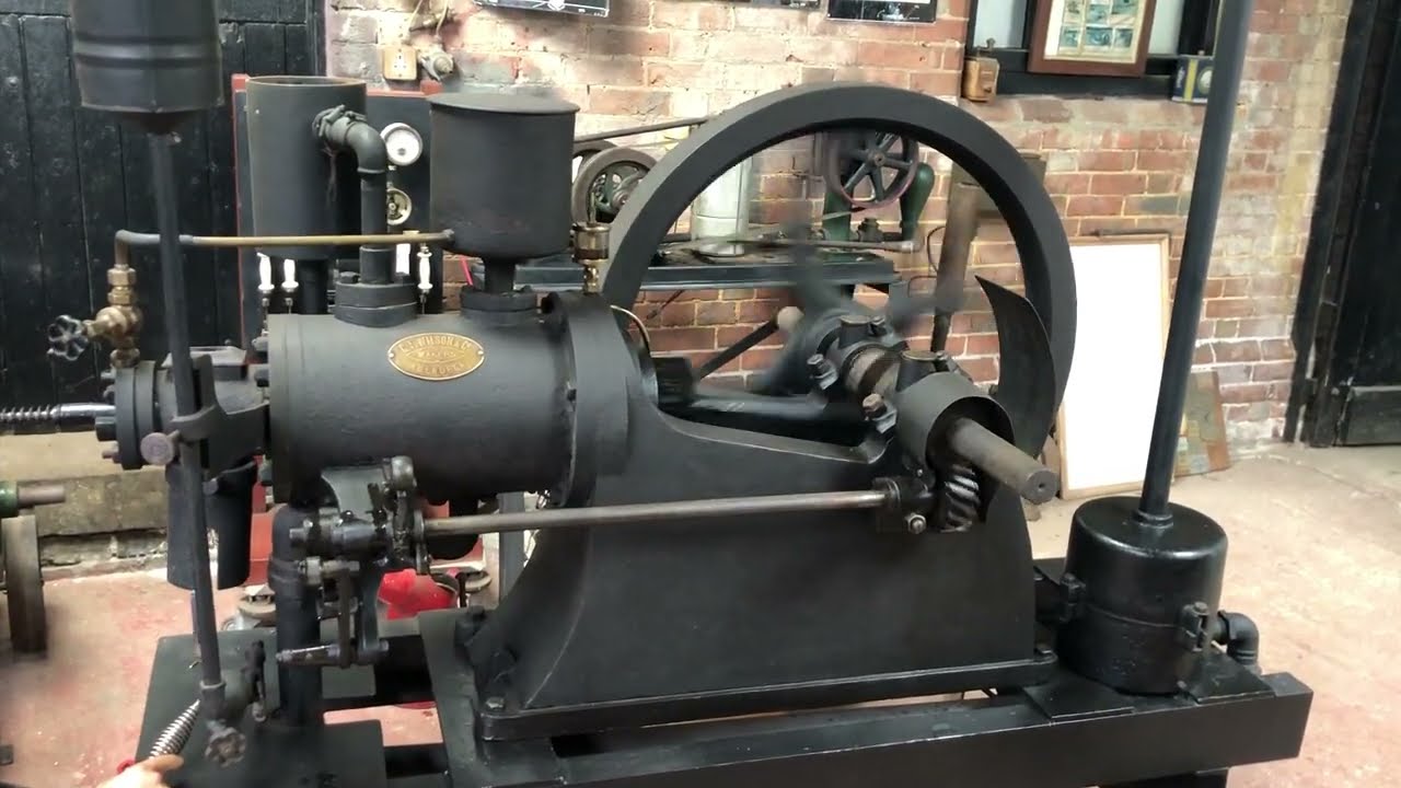 Wilson Oil Engine 4hp 1905 YouTube