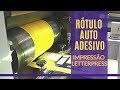 RÓTULOS AUTO ADESIVOS  - IMPRESSÃO LETTERPRESS    MASTER PRINT