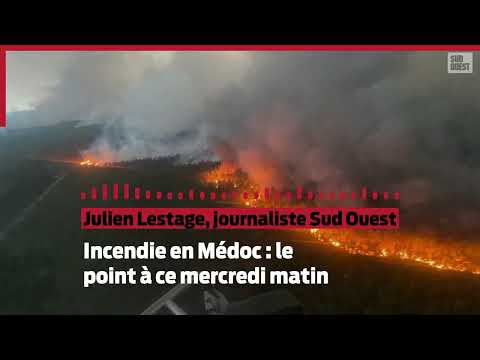 Incendie en Gironde