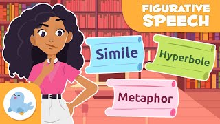 FIGURATIVE SPEECH for KIDS 🧾 Similes, Metaphors and Hyperboles ✏️ Literature for Kids ✍️ Episode 1