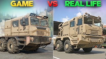 Game VS Real Life Vehicles in SnowRunner All Vehicles Everything You Need to Know