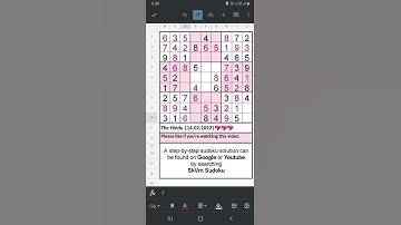 #Shorts The Hindu Sudoku 3 Star Solution | 14.02.2022 | Difficulty Level 💖💖💖