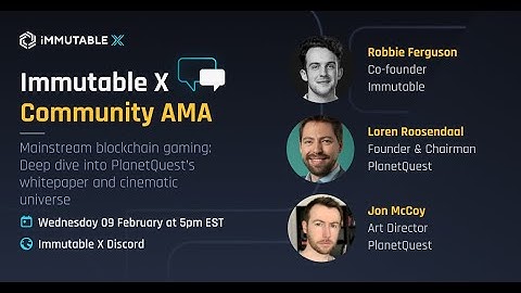 Live AMA with PlanetQuest