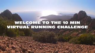 Cardio virtual running 10 min /  cardio challenge / treadmill run