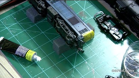 oorail.com | Loco Works Wednesday #4 - Detailing and Minor Repairs