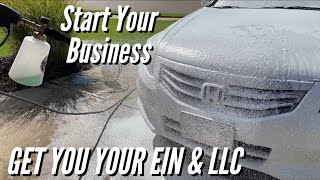 Start Your Mobile Detailing Business: EIN, LLC, & Licenses