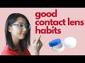 Contact lens habits you NEED to have | Optometrist Explains