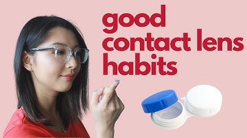 Contact lens habits you NEED to have | Optometrist Explains