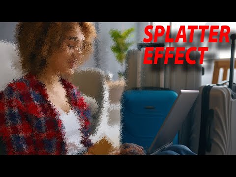 Create SPLATTER Paint Effect In Photoshop