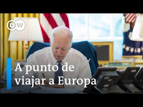 Biden y los líderes europeos coordinan su apoyo a Ucrania