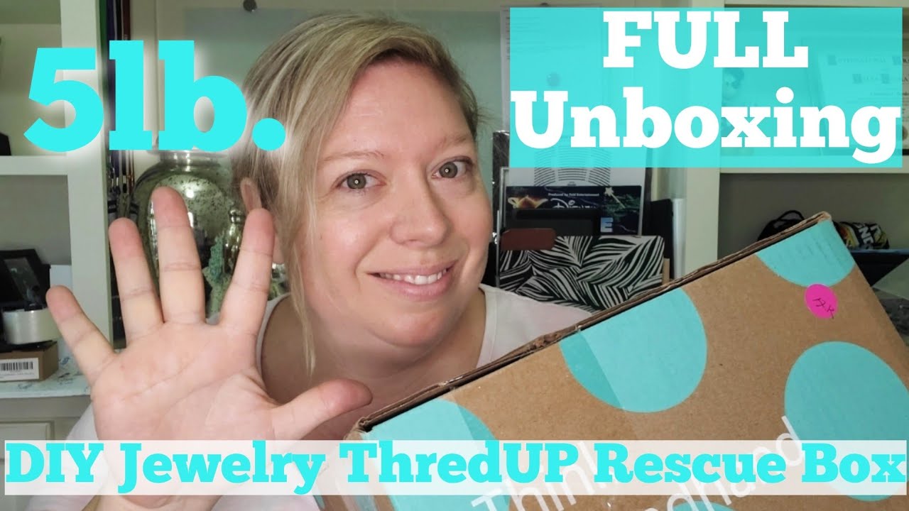 DIY 5lb. Jewelry Rescue Box Unboxing. FULL unboxing of this coveted ...