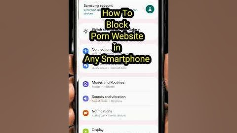 How To Block Bad Websites on ANY Smartphone #shorts