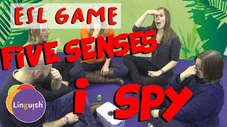 Linguish ESL Games // Five senses I Spy // LT232