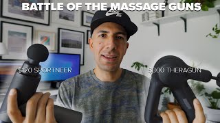 $300 Theragun vs $120 Sportneer - Massage Gun Review