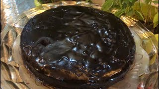 Eggless Spongy Chocolate Truffle cake