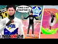 Top rep legend helps a starter 2 rep up in nba 2k24 i helped him unlock the best secret jumpshot