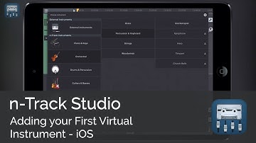 Adding your First Virtual Instrument | n-Track Studio iOS Tutorial Series (Beginners)