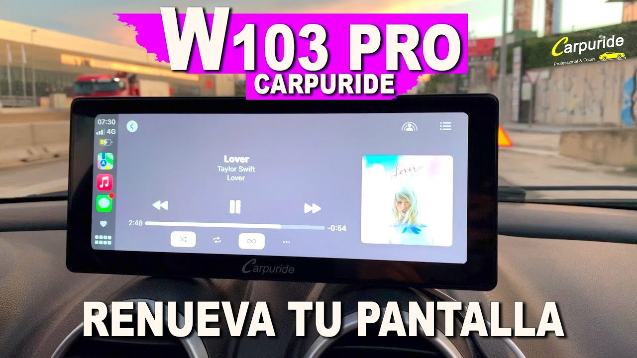 El Futuro de la Conectividad Carpuride W702! Experiencia de uso Apple  Carplay&Android Auto. 