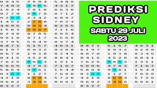 prediksi sydney hari ini Sabtu 29 Juli 2023||tarikan Paito Sydney sdy