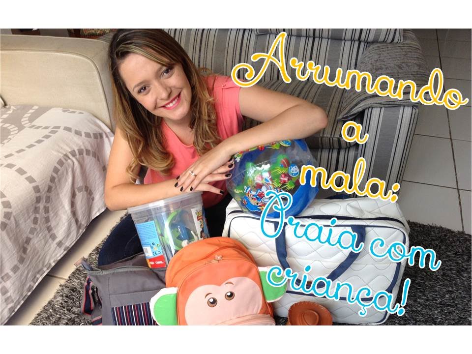 Mala de bebe para praia Clearance