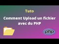 Comment faire un upload une image avec php  formulaire filtre