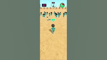 part 284 🚷💔😭 squid game 3D play k sniper challenge YouTube video #squidgame #jondada #trending#viral